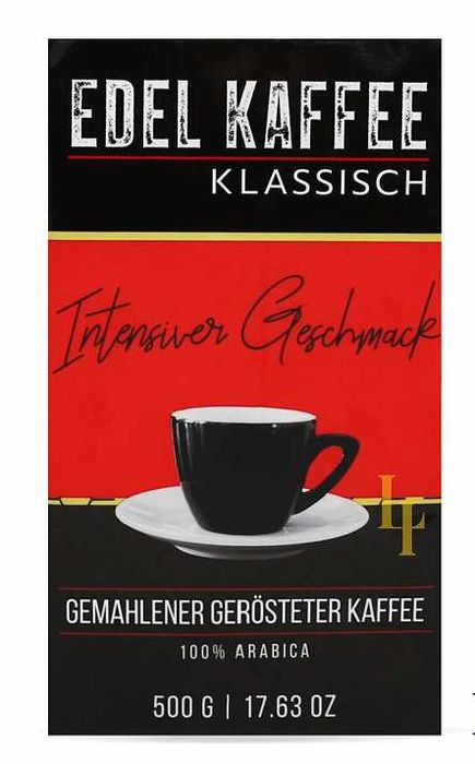 Кава мелена EDEL KAFFEE Klassisch 500g Гурт продажі