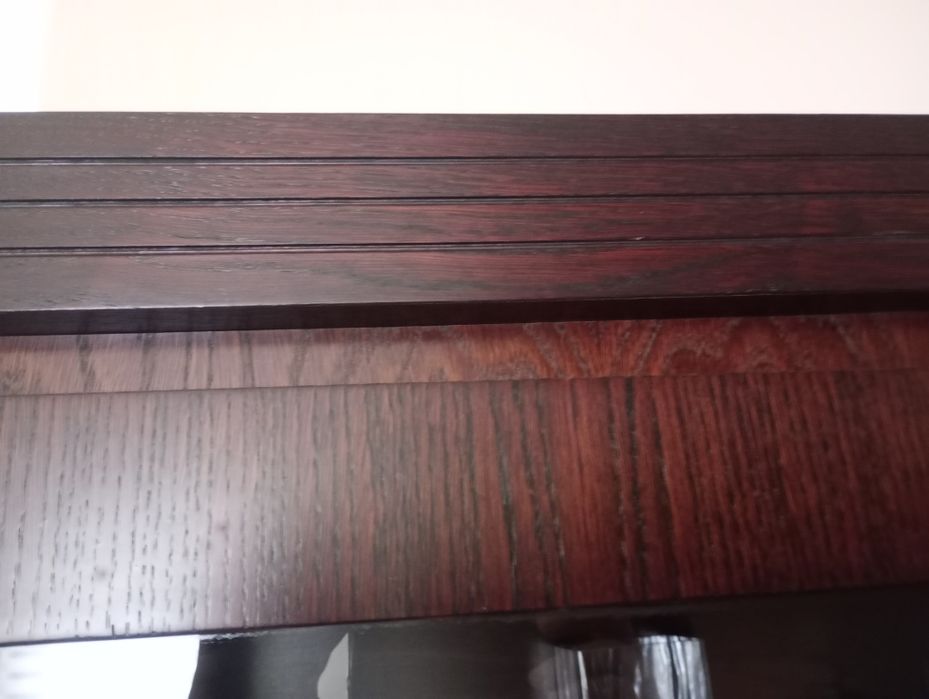Komplet mebli do salonu, komoda witryna.