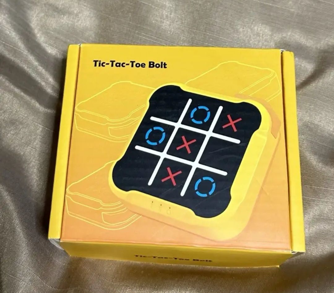 Крестики нолики портативная электронная игра tic tac toe