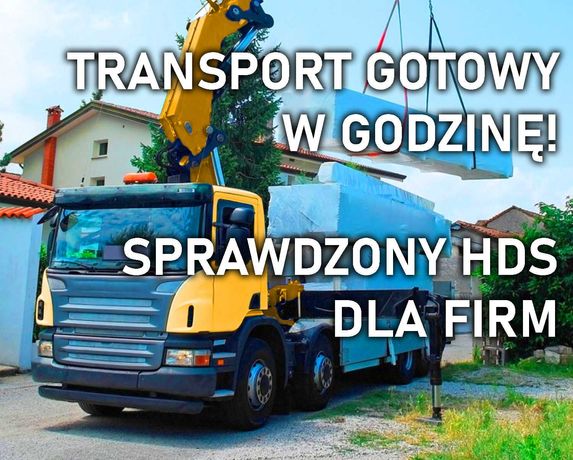 HDS, Przewóz Maszyn, Transport Budowlany, Transport Towarów