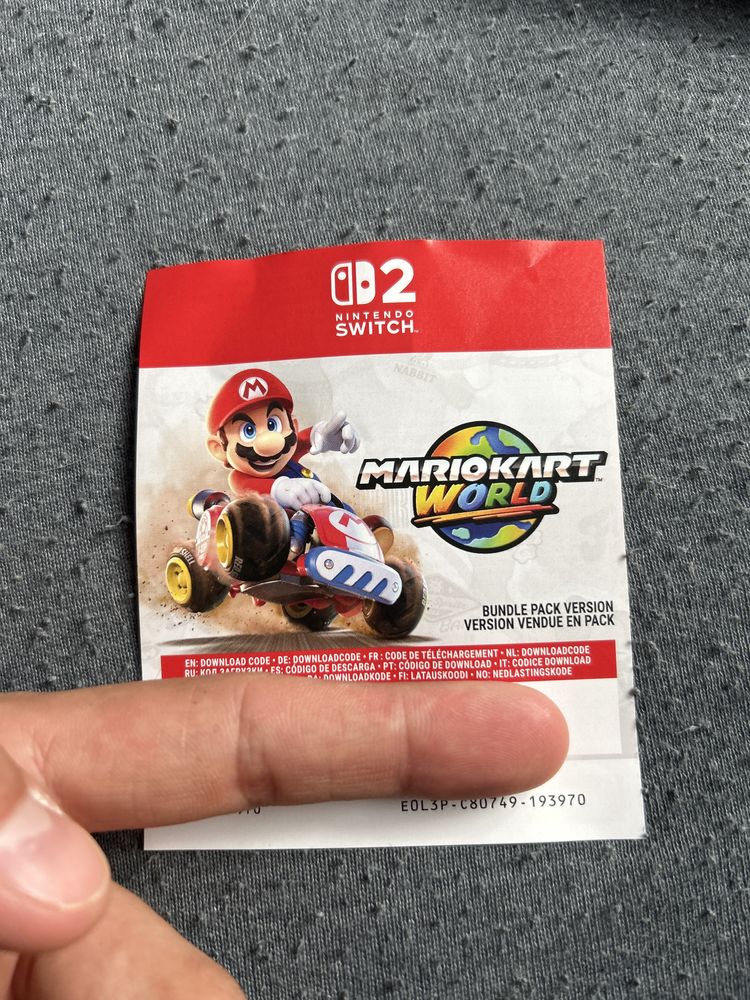 Mariokart world Nintendo 2 kod