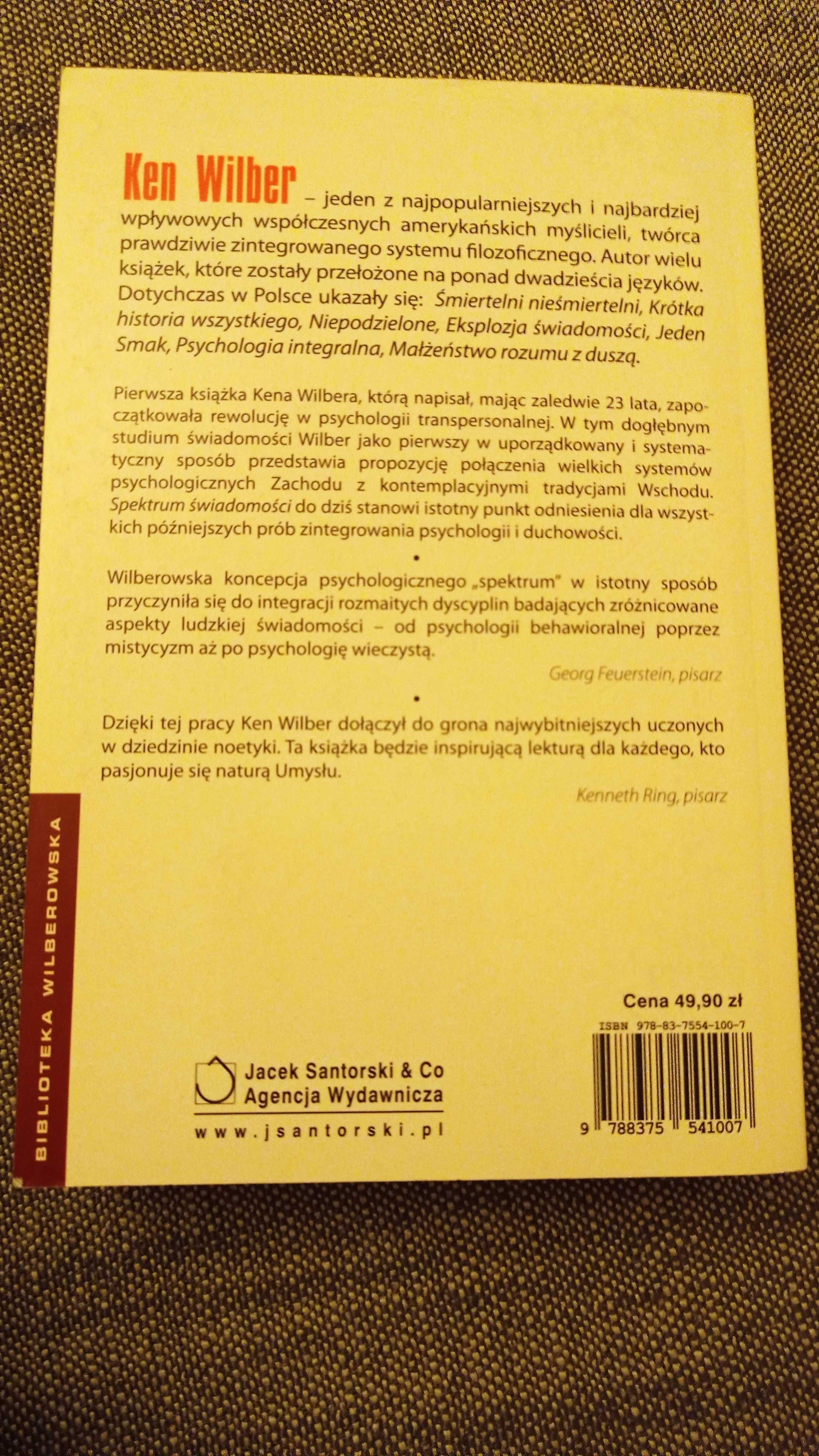 Ken Wilber Spektrum Świadomości