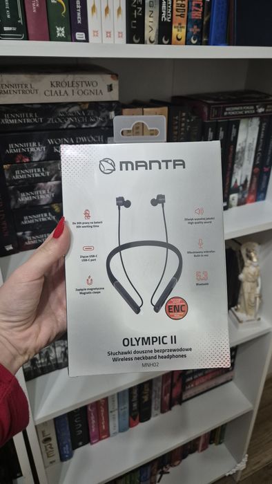 Słuchawki douszne bezprzewodowe MANTA