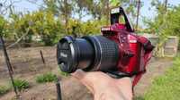 Nikon D3300+SD+Сумочка,Красный Фотик,Зеркалка,Фотоаппарат,Зеркальный