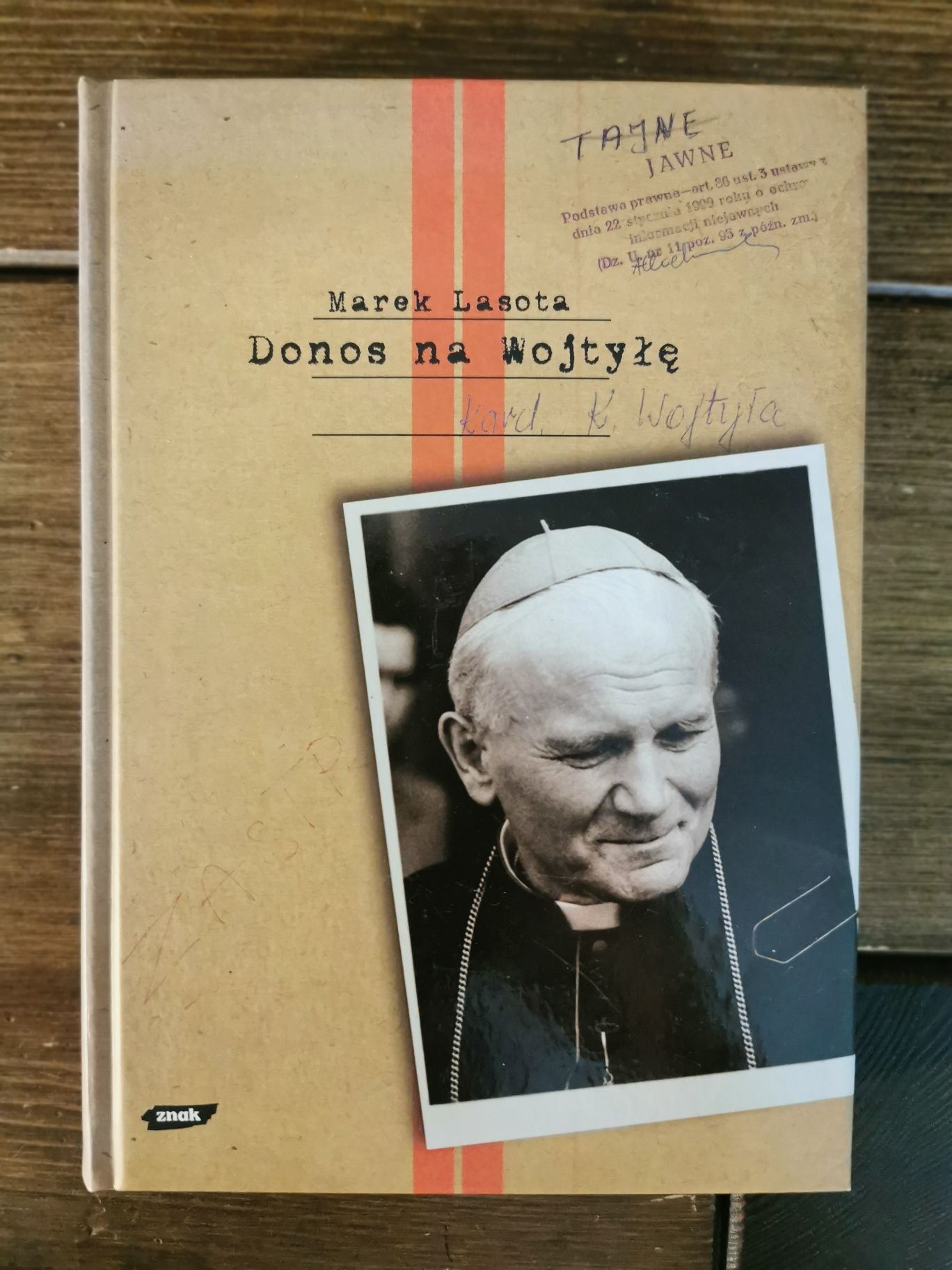 Donos na Wojtyłę - Marek Lasota