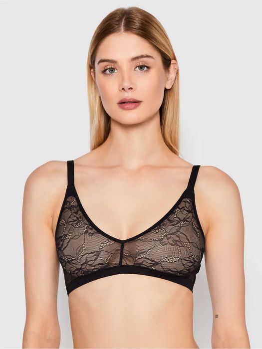 Etam nowy biustonosz top Pure 360 sportowy dwustronny