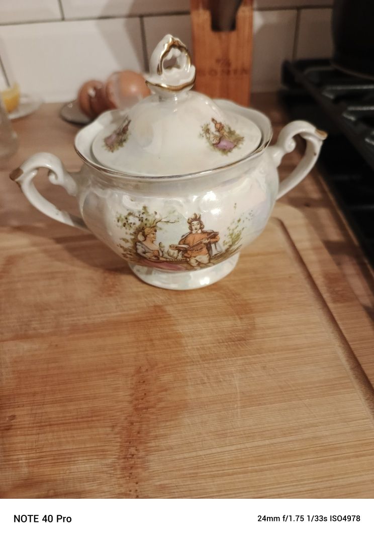 Zestaw obiadowy porcelana