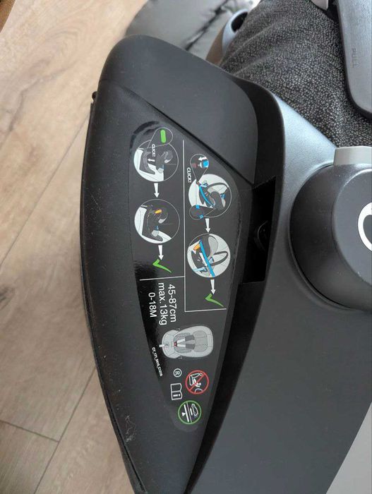 Cybex cloud z i-size fotelik SOHO-GREY