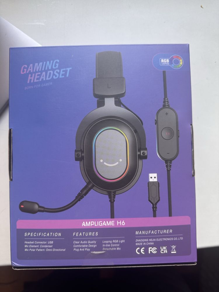 Ігрова гарнітура Fifine AmpliGame H6