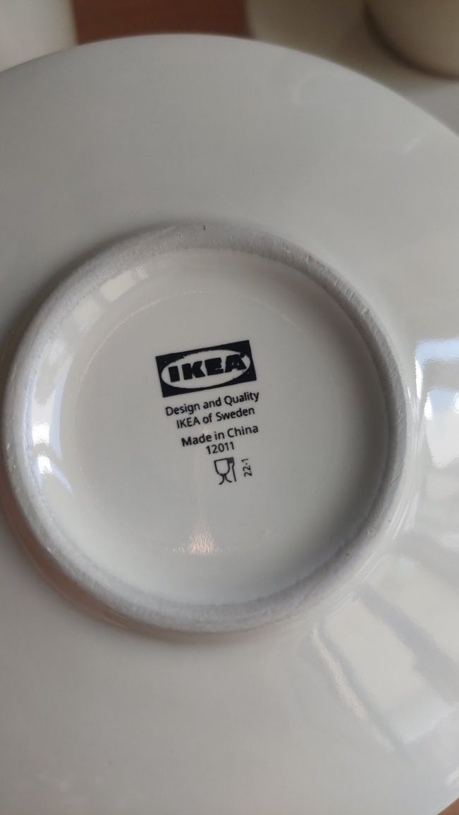 Chávena e pires, brilh/bege, 25 cl
