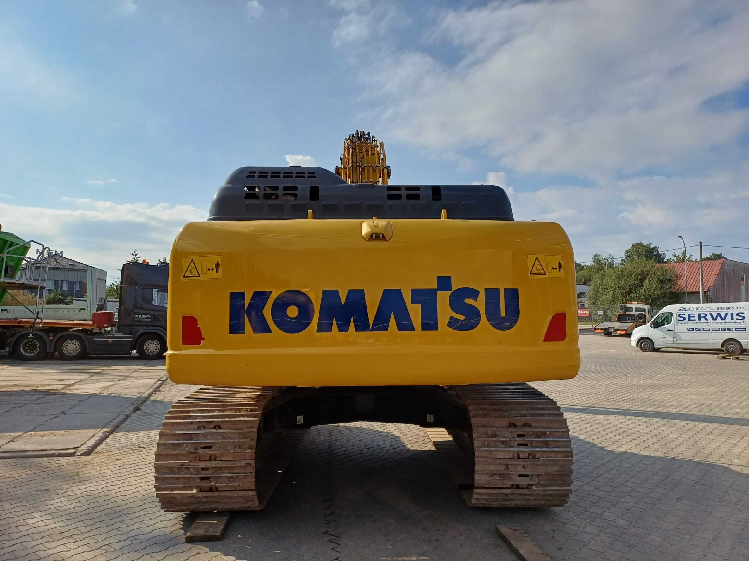 Koparka Gąsienicowa Hybryda Komatsu HB365 LC-3 Hybrid - Wynajem