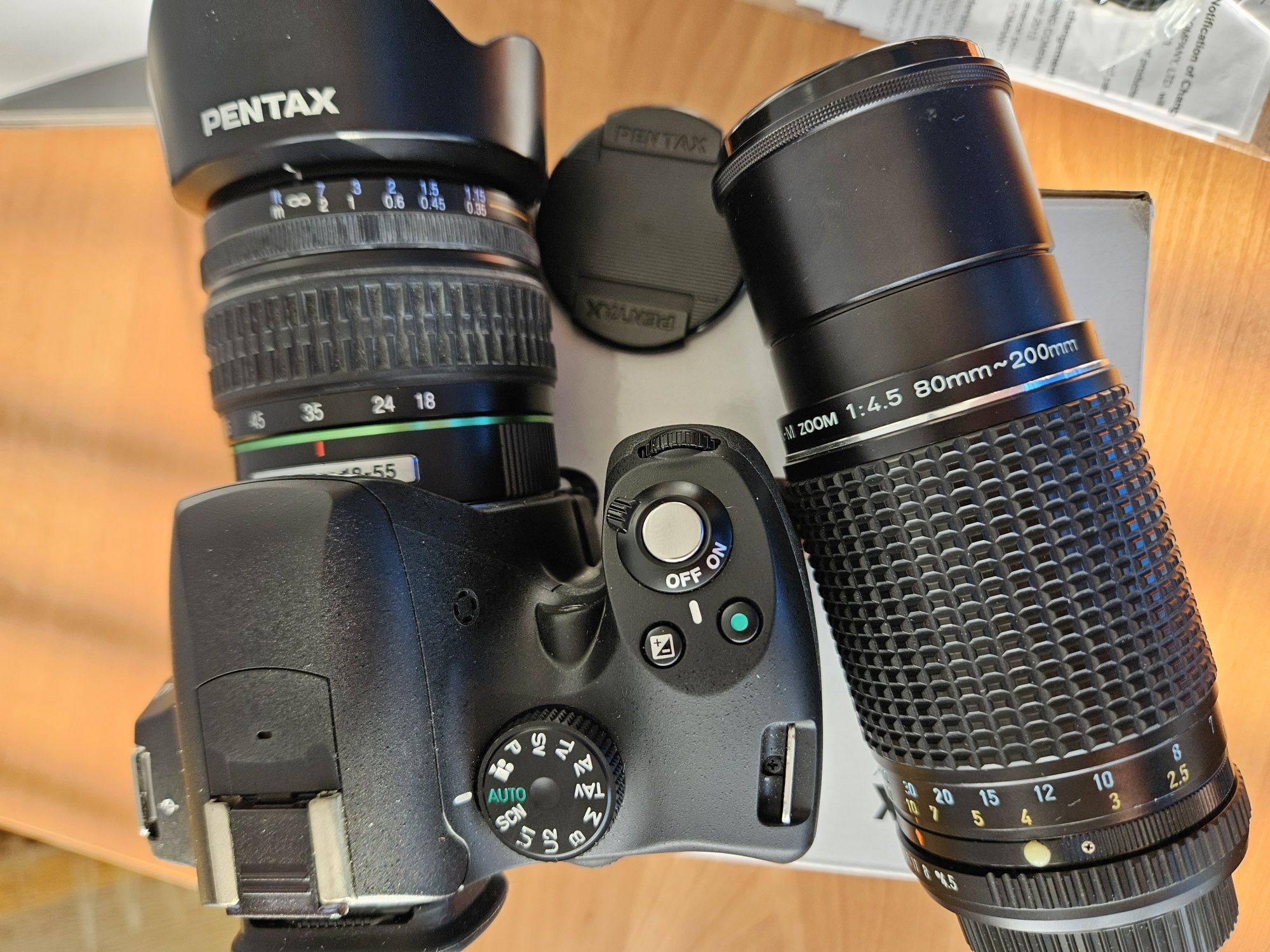 Lustrzanka Pentax K-50