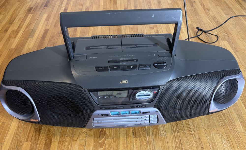 Radiomagnetofon JVC -RC-XC3BK