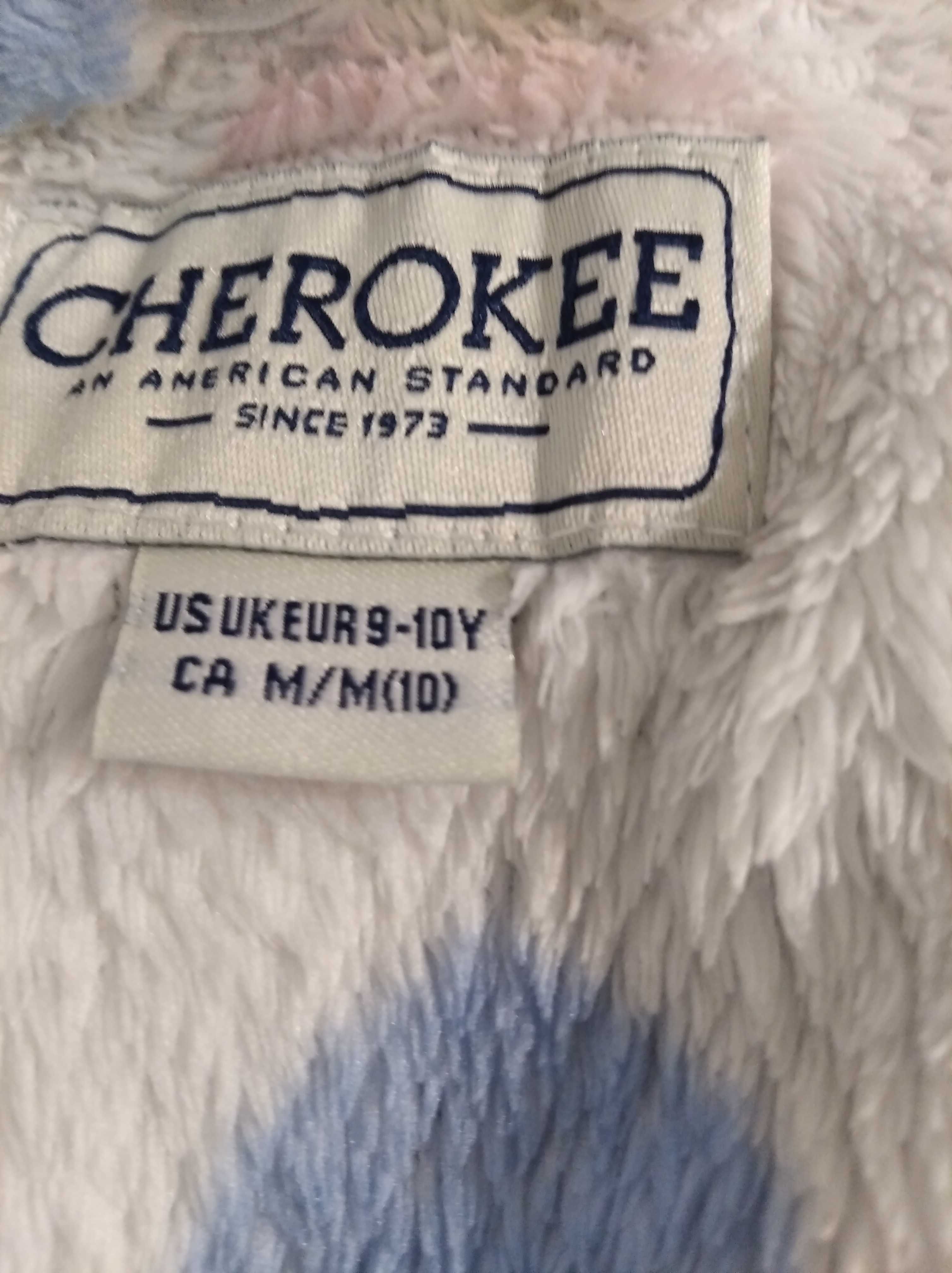 Мягкий, пушистый флисовый халат фирмы «Cherokee», р. 9-10 лет,рост 140