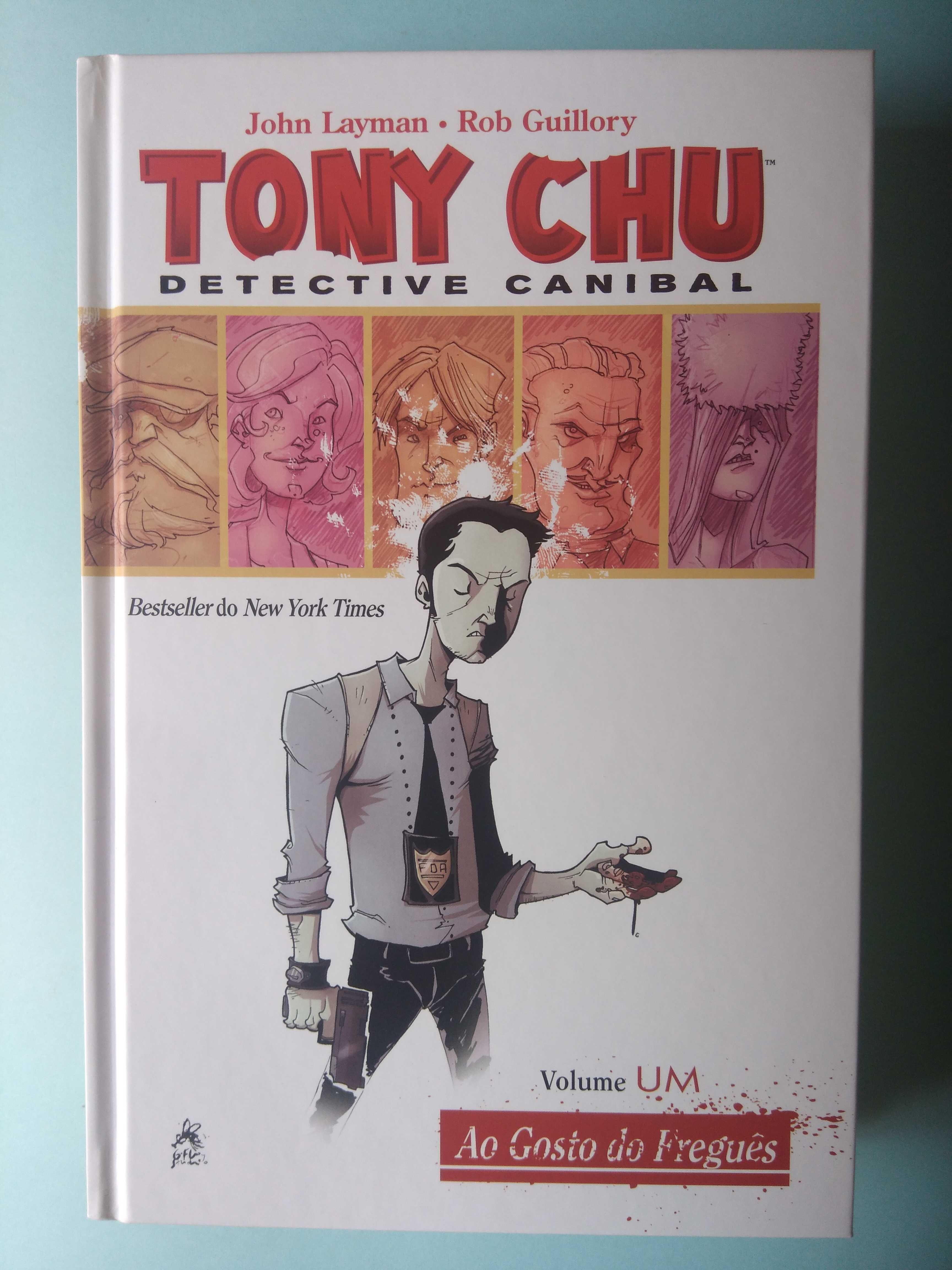 TONY CHU, Detective Canibal - Volumes 1, 2, 3, 8 - Ed. G-Floy