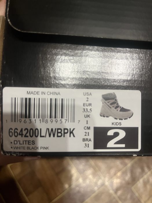 Зимові черевики Skechers