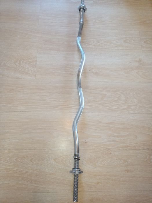 Гриф W образный, гриф кривой гриф гнутый, гриф для тренировки рук