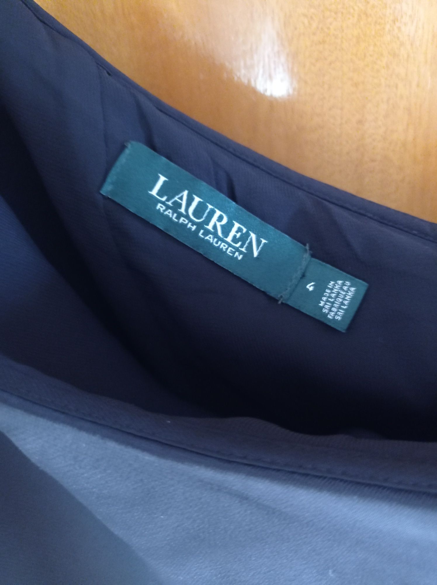 Vestido preto  Ralph Lauren