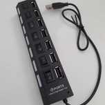 USB Hub 2.0 на 7 портов  адаптер высокоскоростной