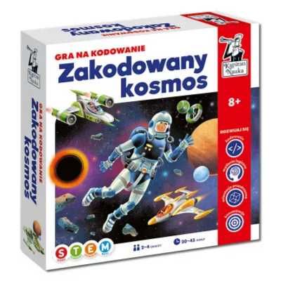 Kapitan Nauka. Zakodowany kosmos. Gra na kodowanie - Adam Pękalski