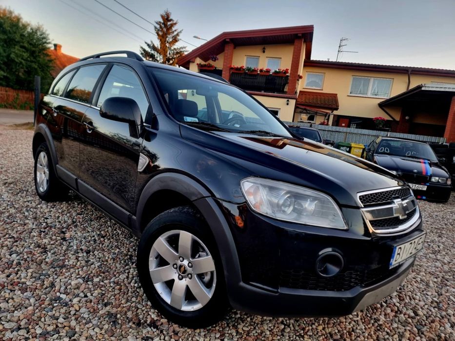 Chevrolet Captiva 2009r. 2.4i 16V 141km, 7 osób, hak, manual, zamiana