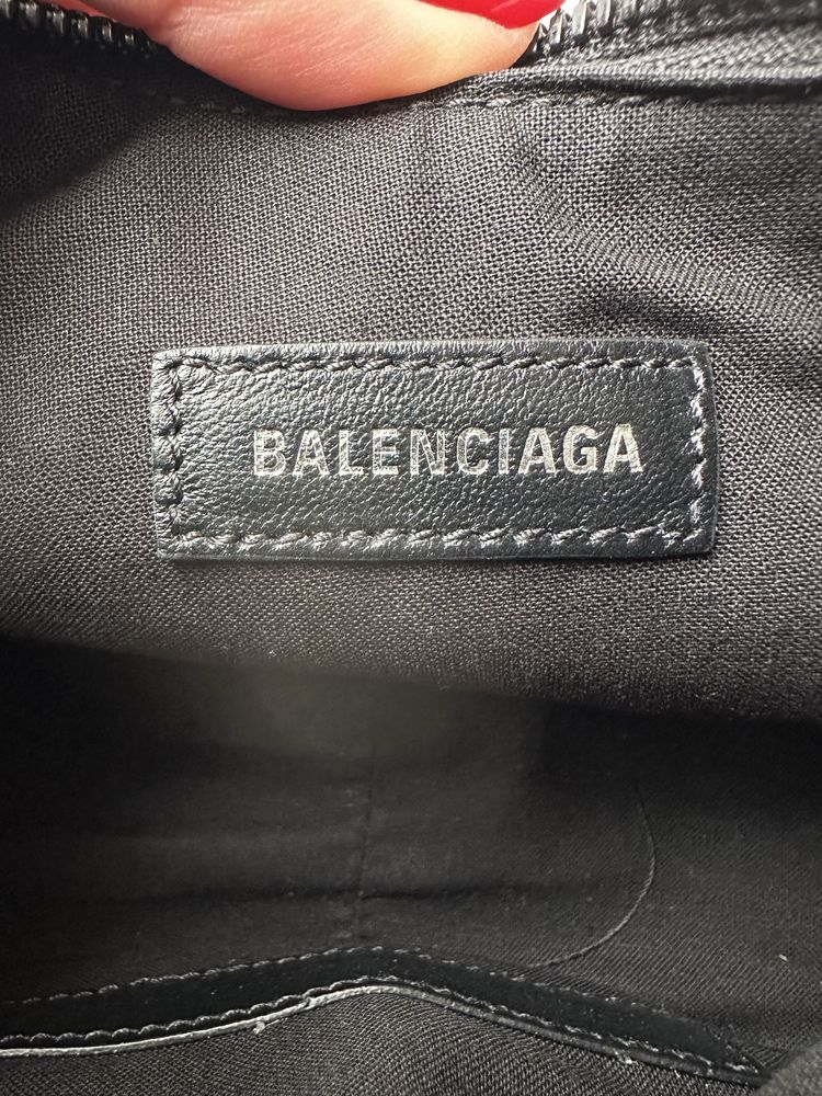 BALENCIAGA LE Cagole XS сумка лаковая Оригинал
