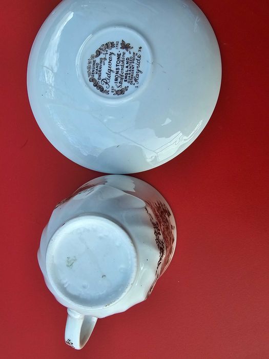 Chávena de café em porcelana inglesa