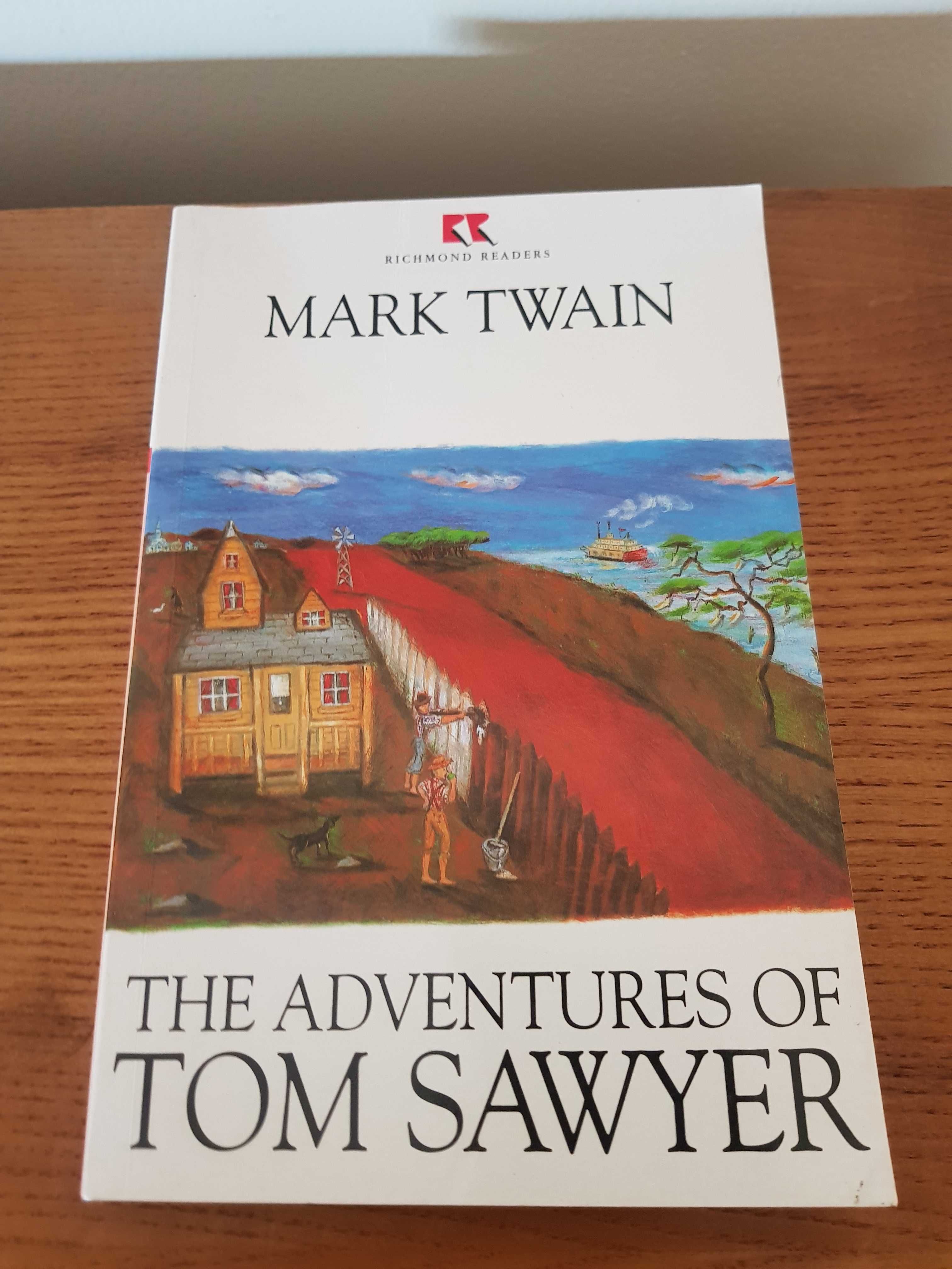 Livro 'the adventures of tom sawyer'