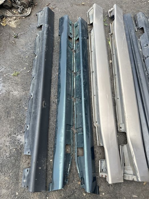 ‼️Пластиковые накладки порогов BMW  E46 Е34 Е36 Е53 E60 E65 Е70 Mini