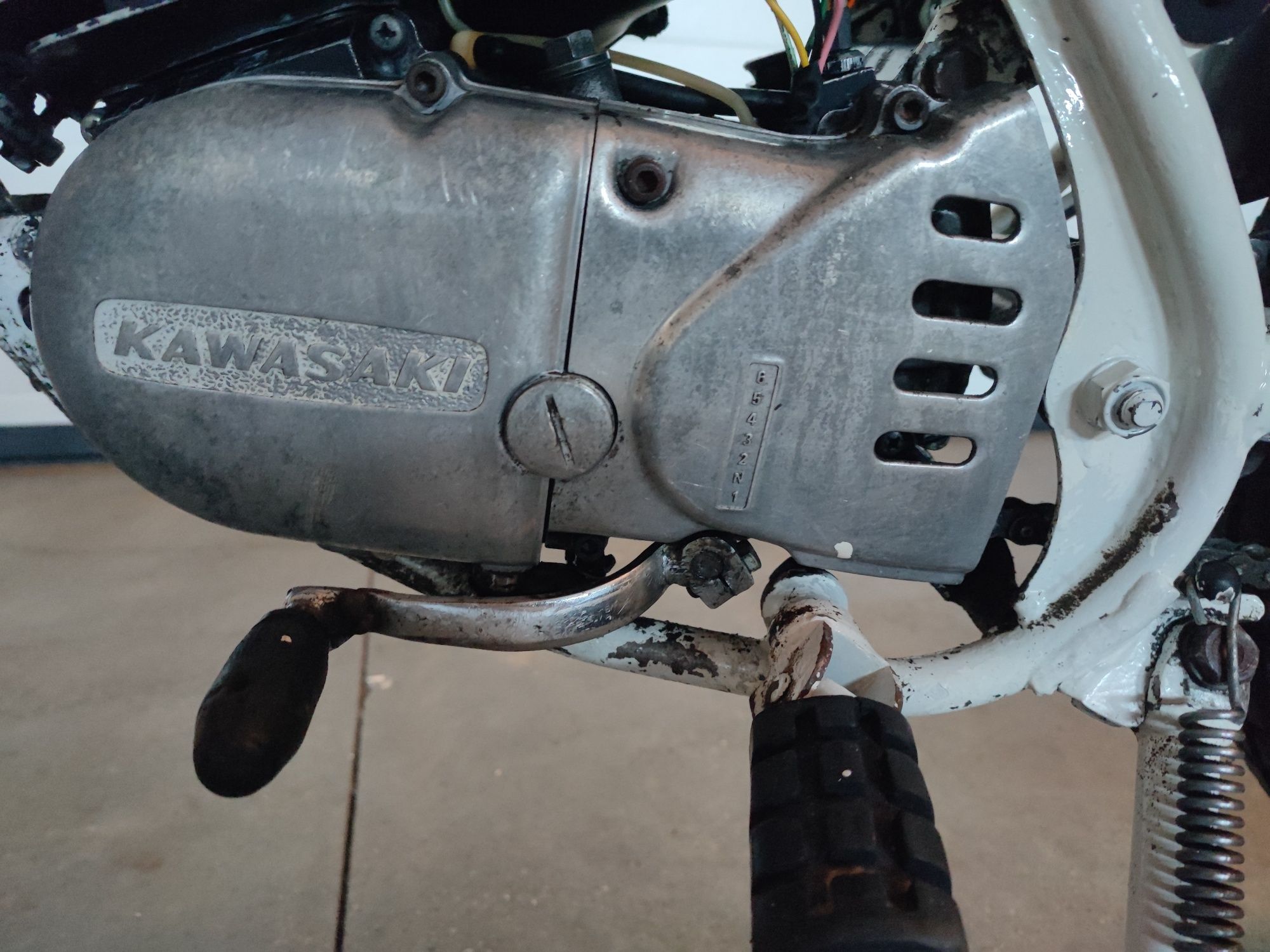 Kawasaki 125 KE. Enduro