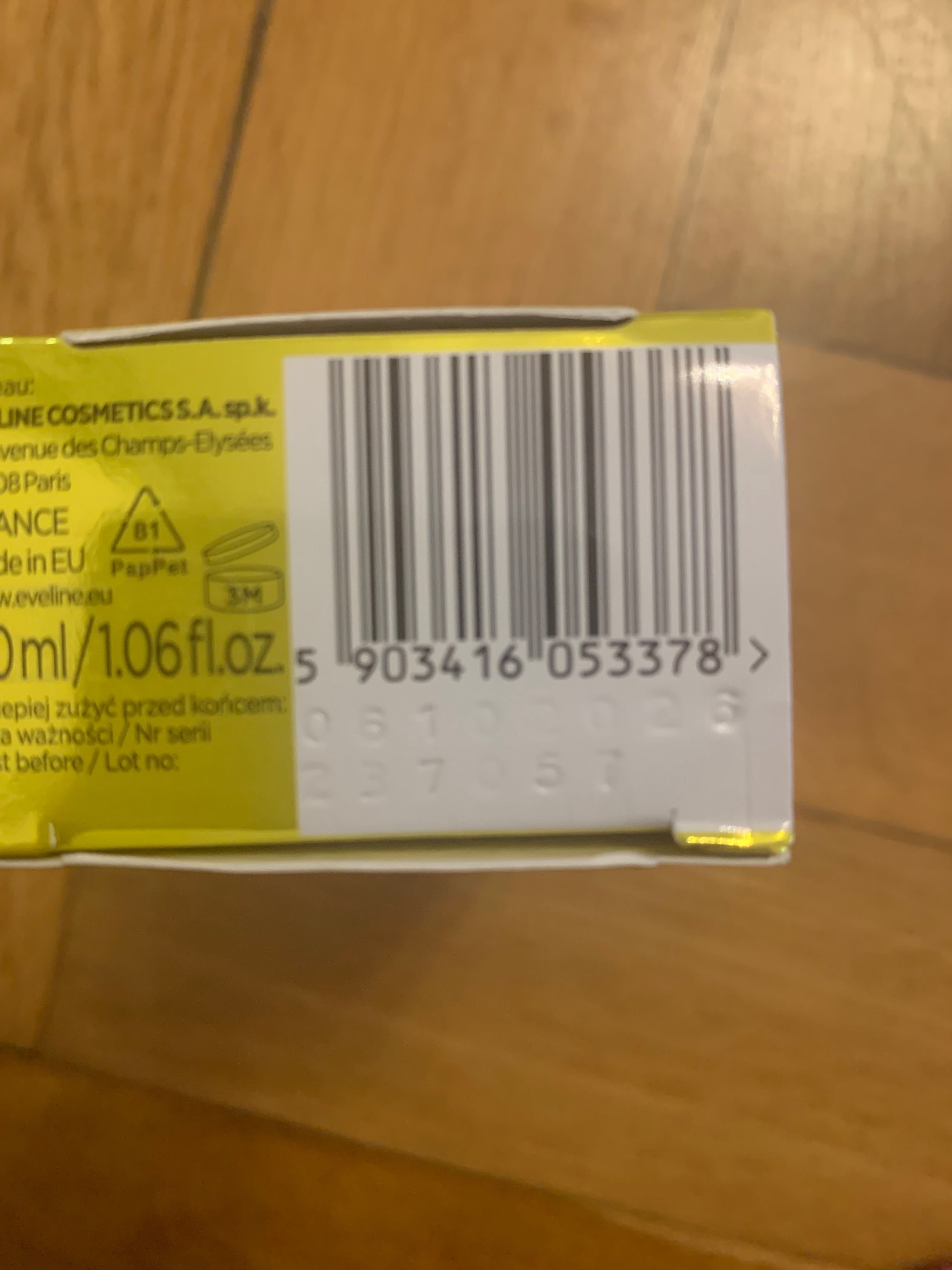 Eveline Cosmetics Vitamin C Krem nawilżający z Spf 50 na dzień 30ml