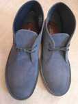 Skórzane sznurowane półbuty botki Clarks, rozmiar 37