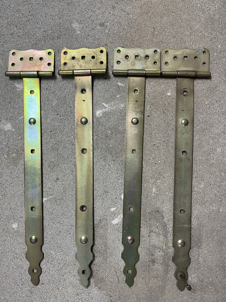 4x Zawiasy budowlane drzwiowe 50 cm