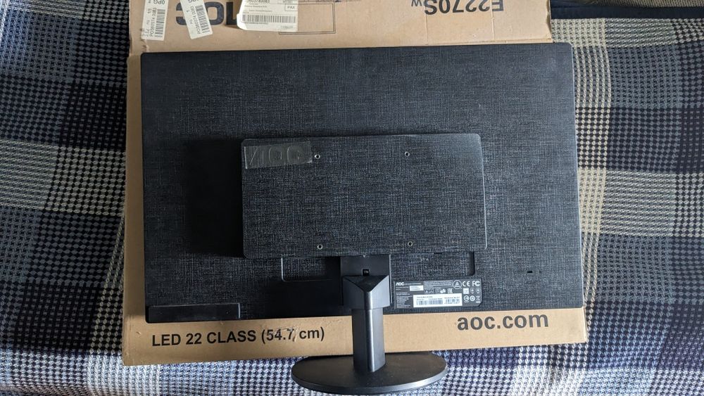 Монітор AOC 21.5 FullHD 60Hz