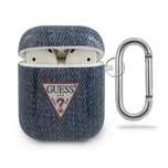 Etui Guess do Słuchawek Airpods / Airpods 2 Jeans Dark Blue