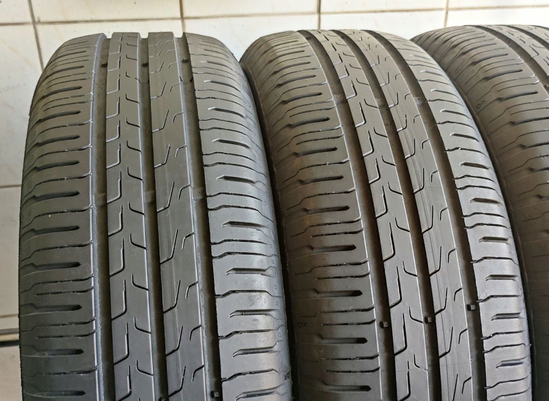 4x 185/65r15 Continental EcoContact 6/88h 2021r A/A/70dB Jak Nowe