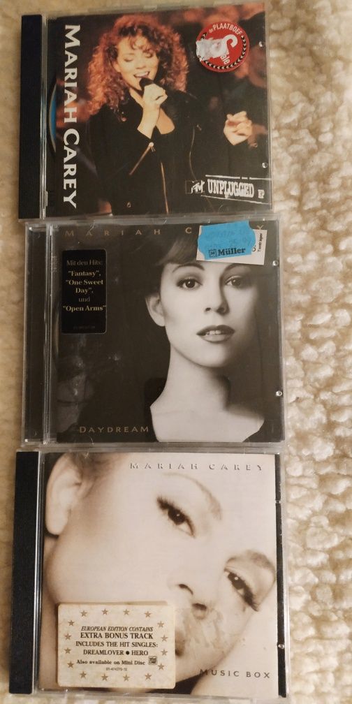 3 oryg płyty CD Mariah Carey cena za wszystkie 3 płyty CD
