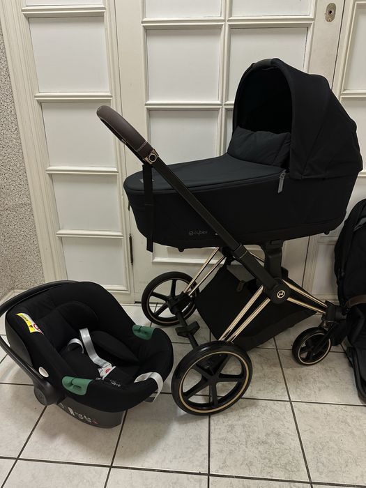 Коляска 3в1 Cybex Priam 4.0 візок cybex rose gold