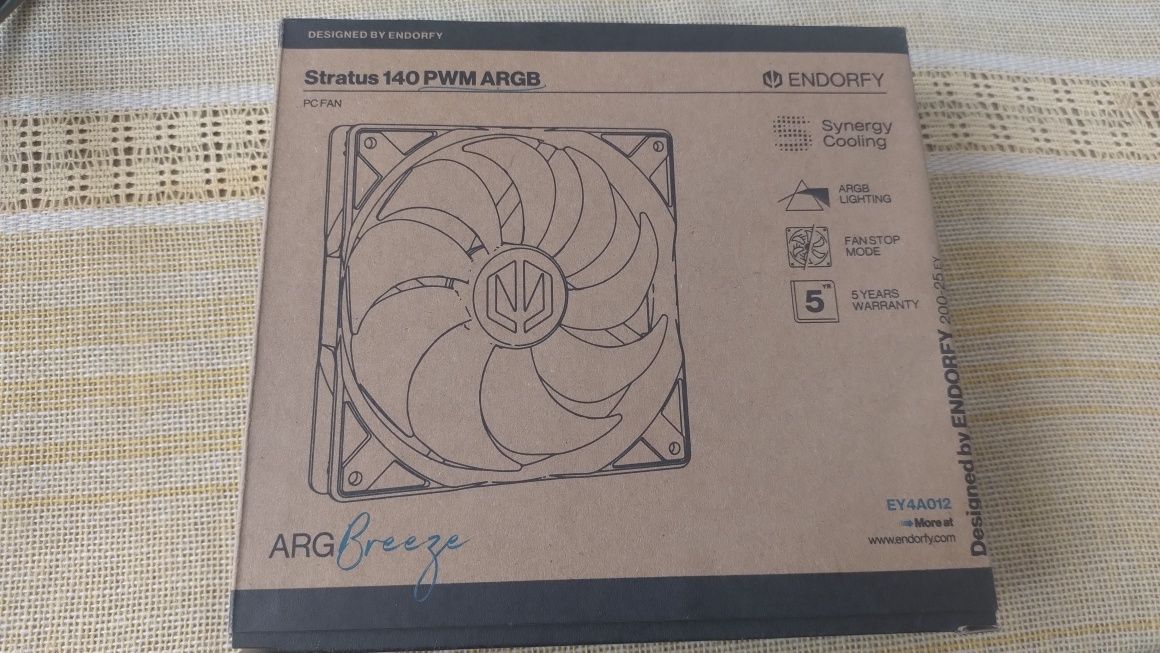 Wentylator Endorfy Stratus 140 PWM ARGB