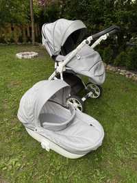 Wózek niemowlęcy gondola spacerówka 2w1 Roan Bass Soft