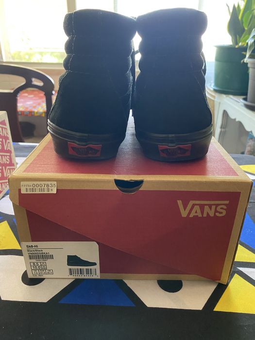 Vans Skate Hi 8 Black