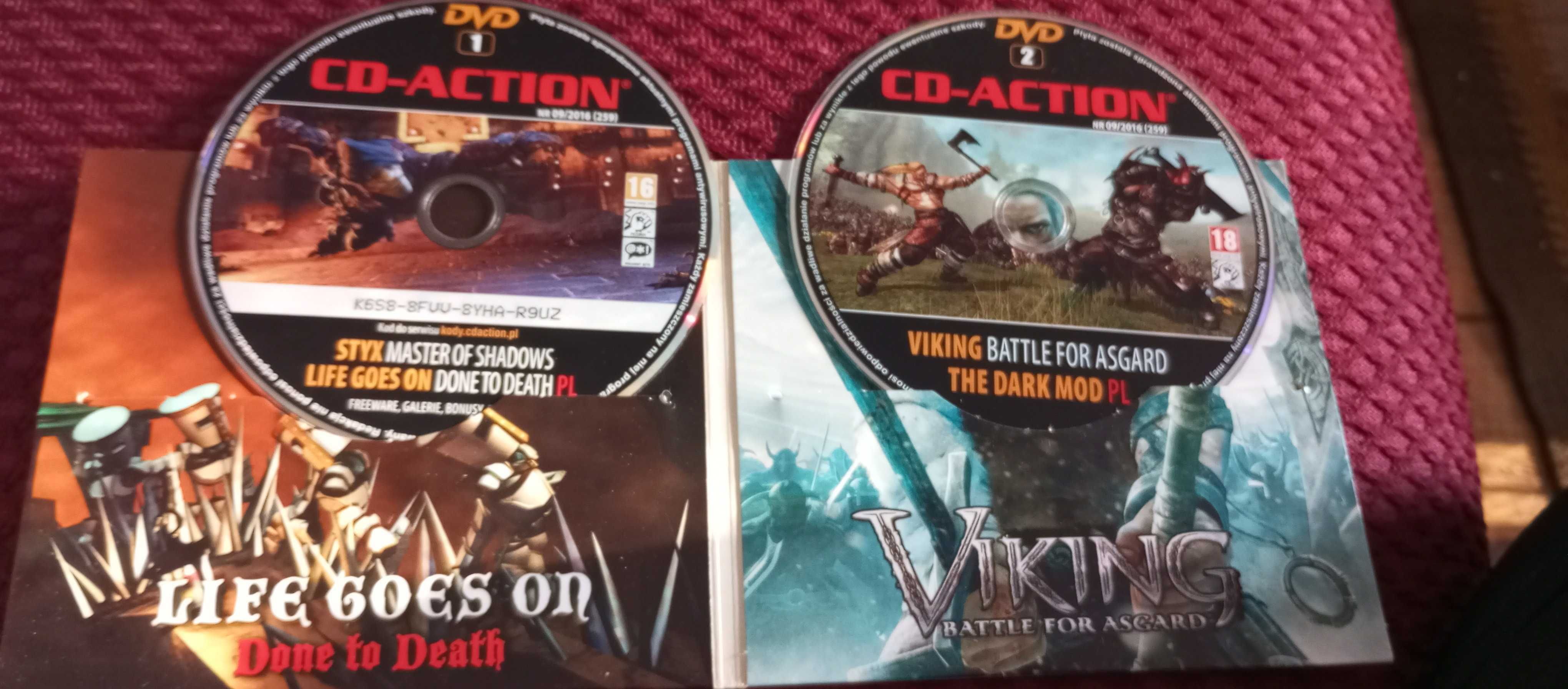 CD-ACTION 9/2016 #259 Viking Battle for Asgard, Styx Master of Shadows