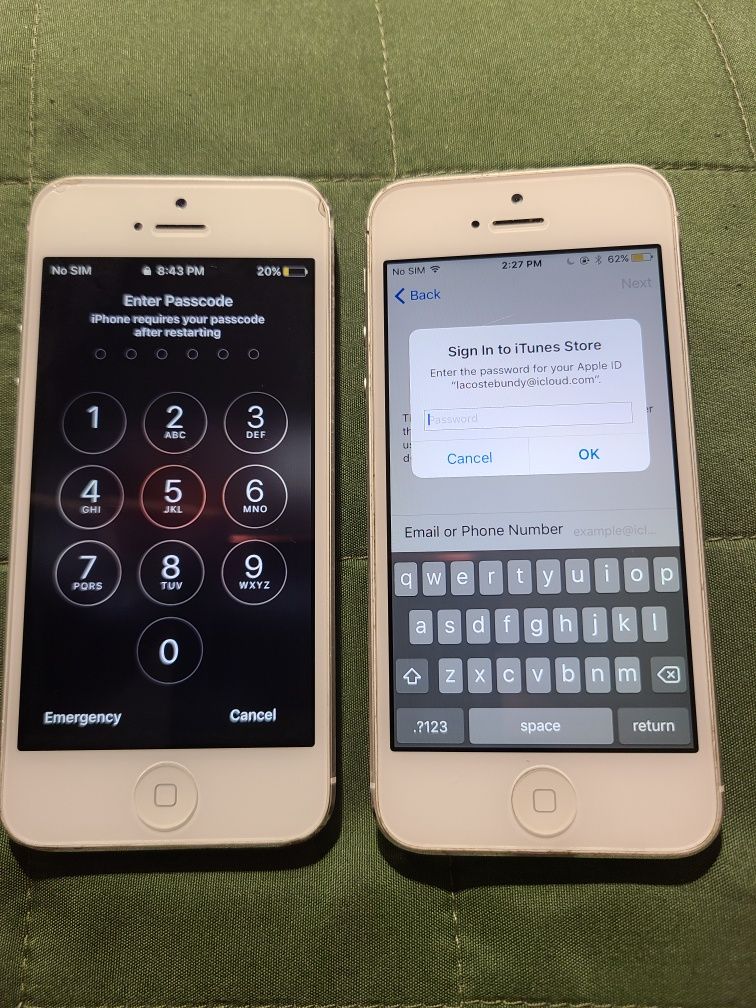 Iphone 5 16gb. Icloud