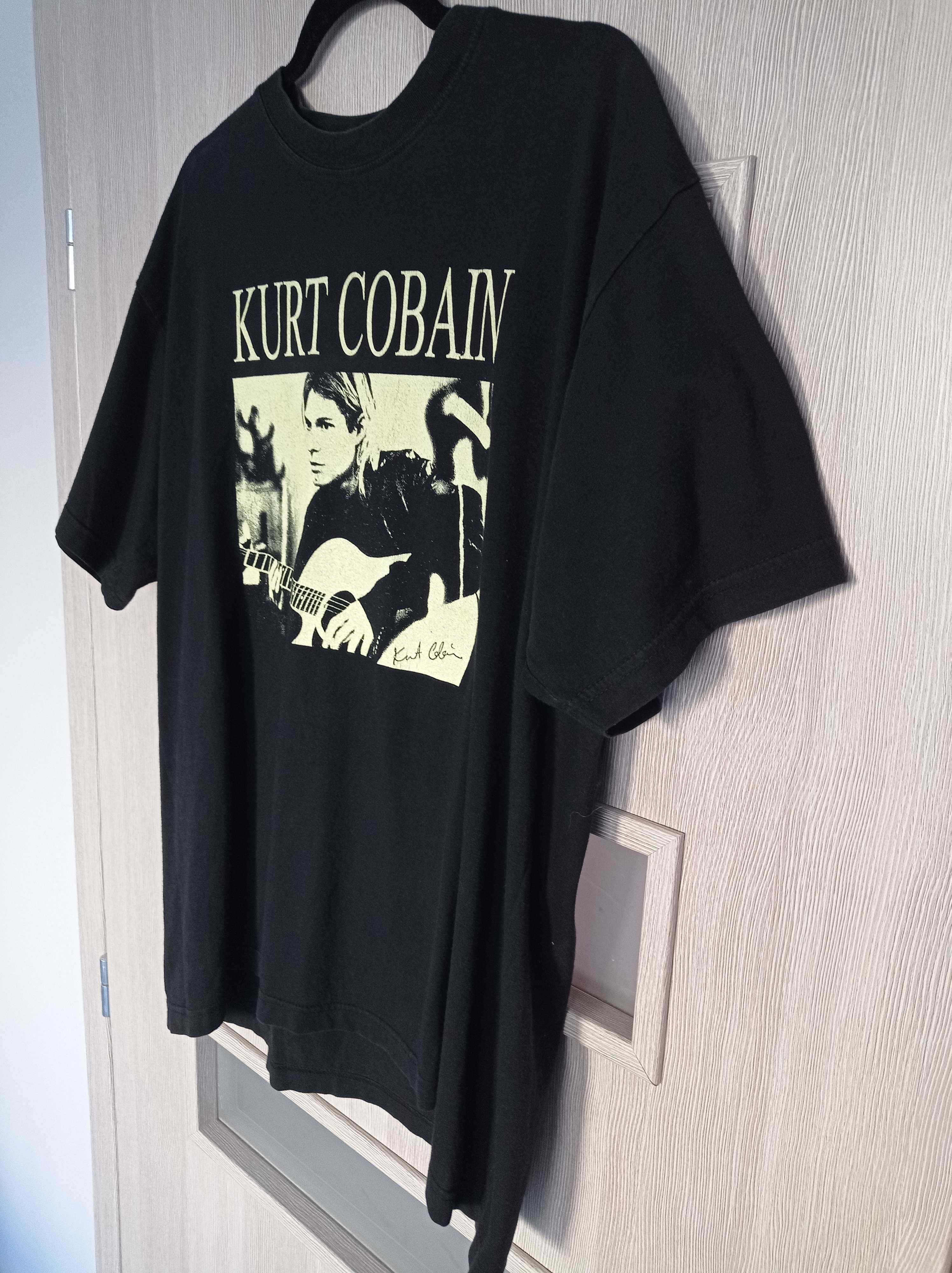 Koszulka Kurt Cobain – portret - rozmiar XL ( UCL ) - wyprzedaż