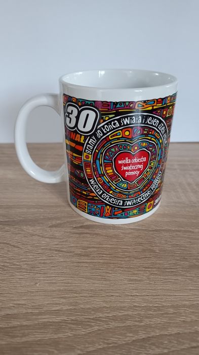 Kubek ceramiczny WOŚP 30 finał