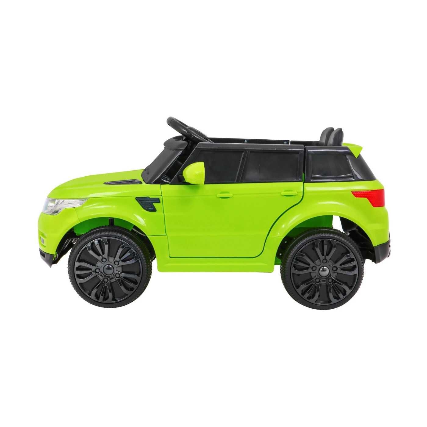 Autko Start Run na akumulator, Zielony SUV + Pilot