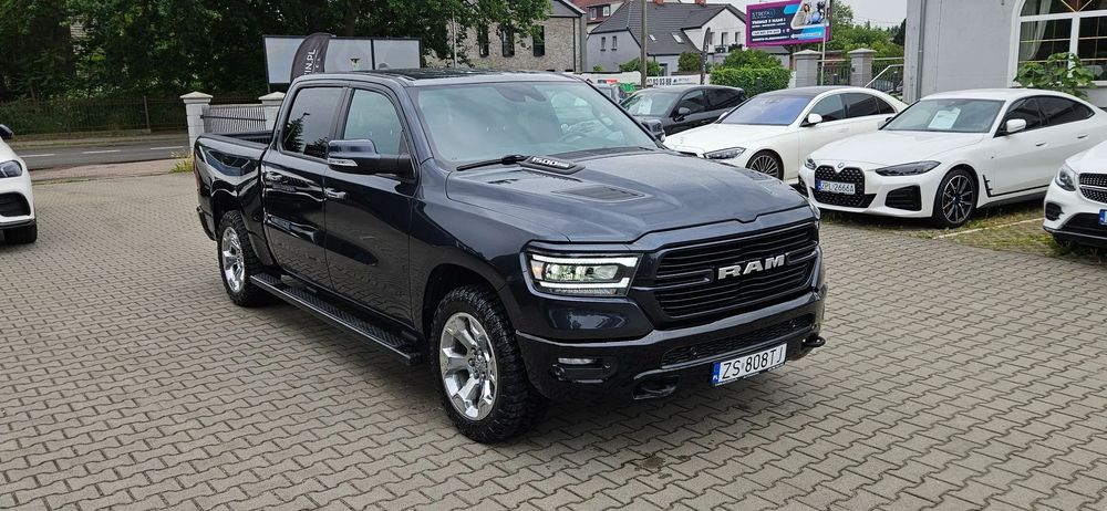 RAM 1500 GAZ! Laramie! Długa Cab! Pełna opcja! Piękny! Hemi!