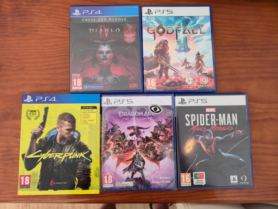 5 jogos de PS4 e PS5