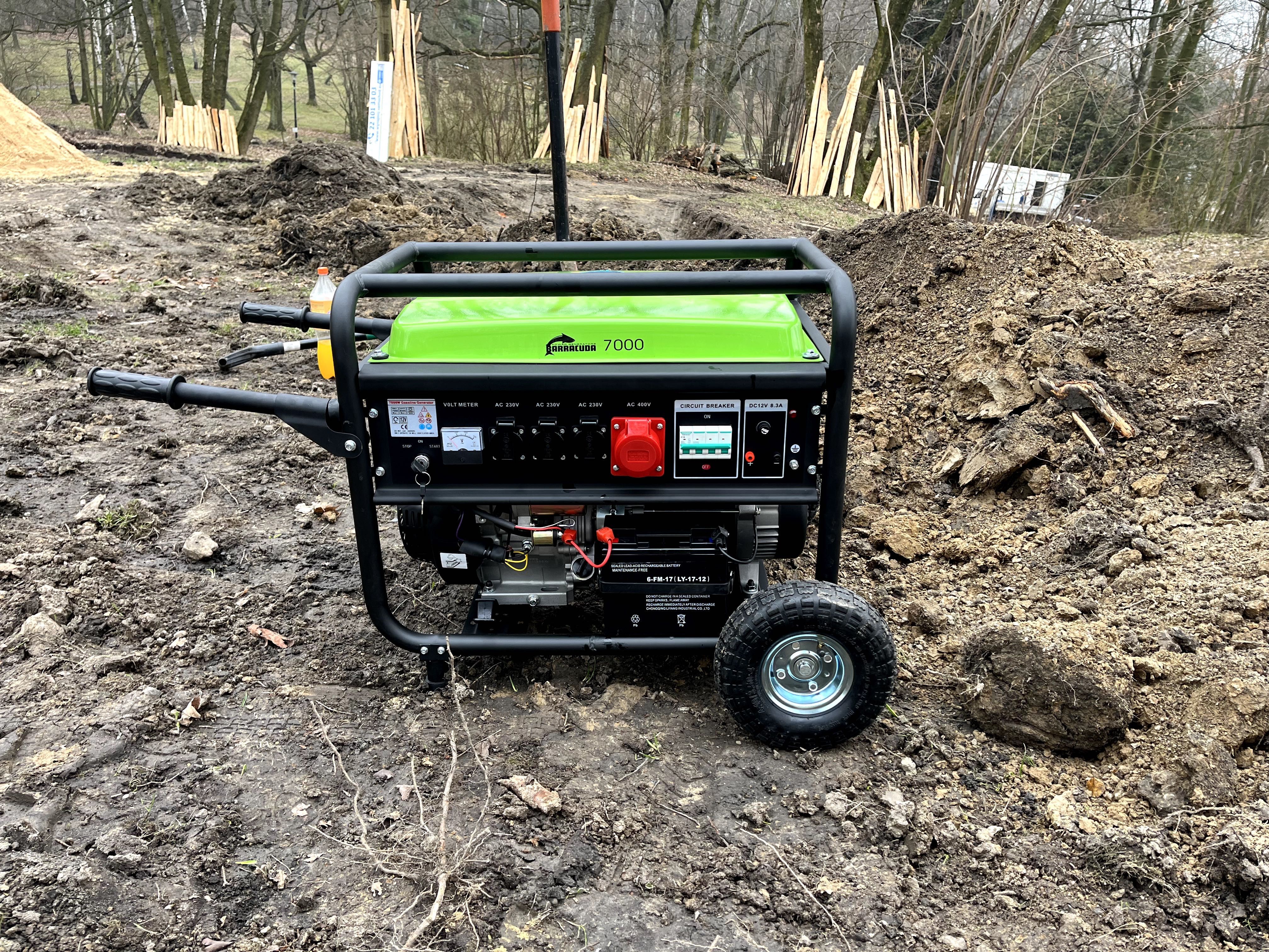 Agregat prądotwórczy(generator prądu)  Barracuda 7Kw