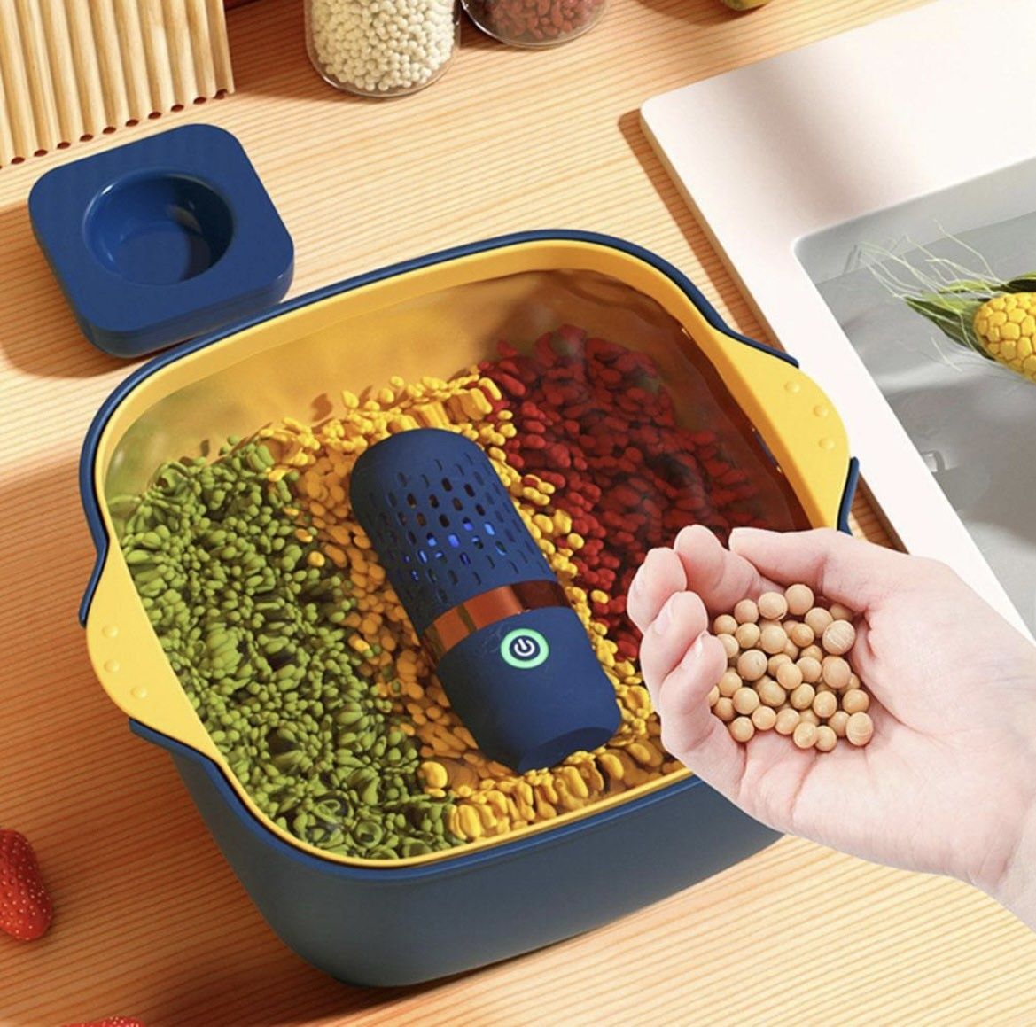 Авто Машина для мойки овощей Reside Food
Purifier Остатки удаляет